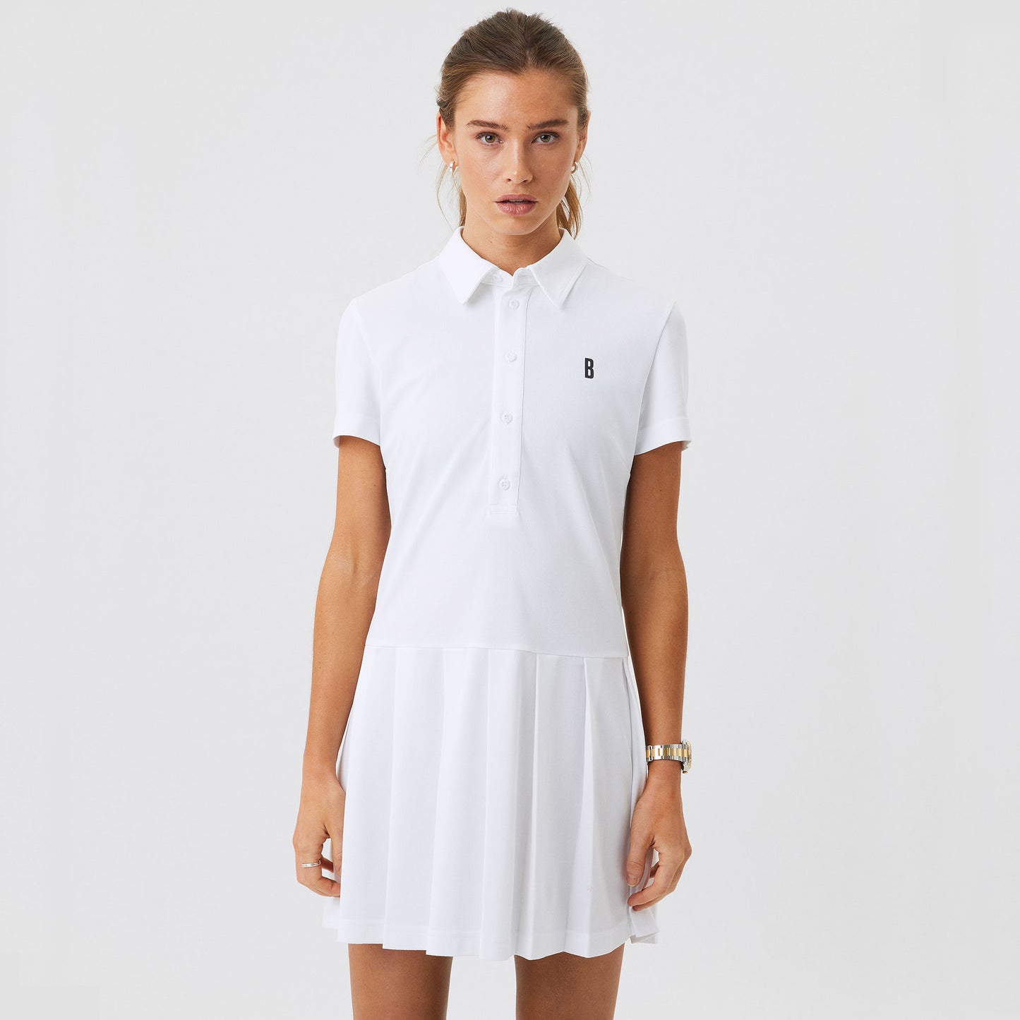 Björn Borg Ace Women's Tennis Polo Dress White (5)