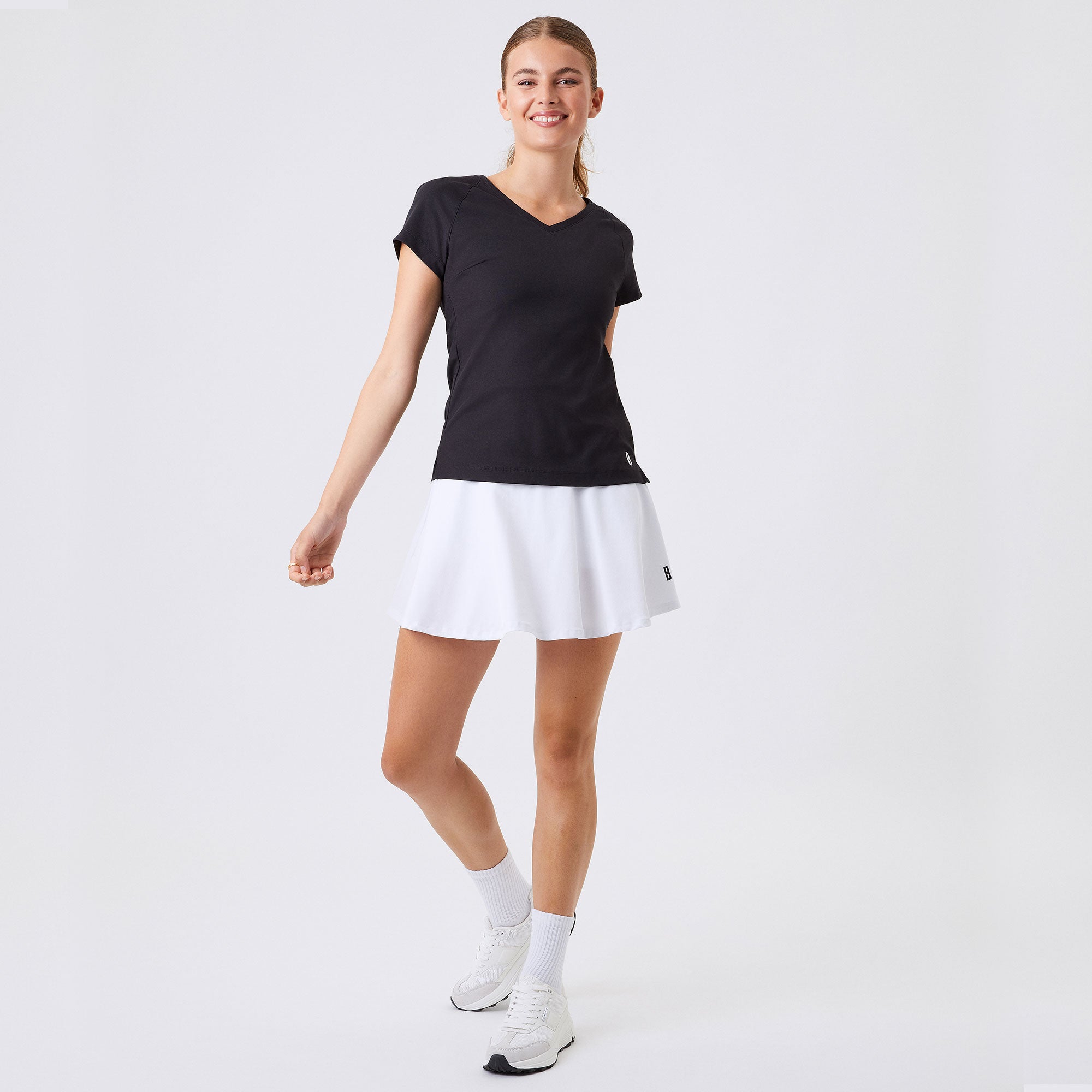 Björn Borg Ace Women's Tennis Shirt Black (4)