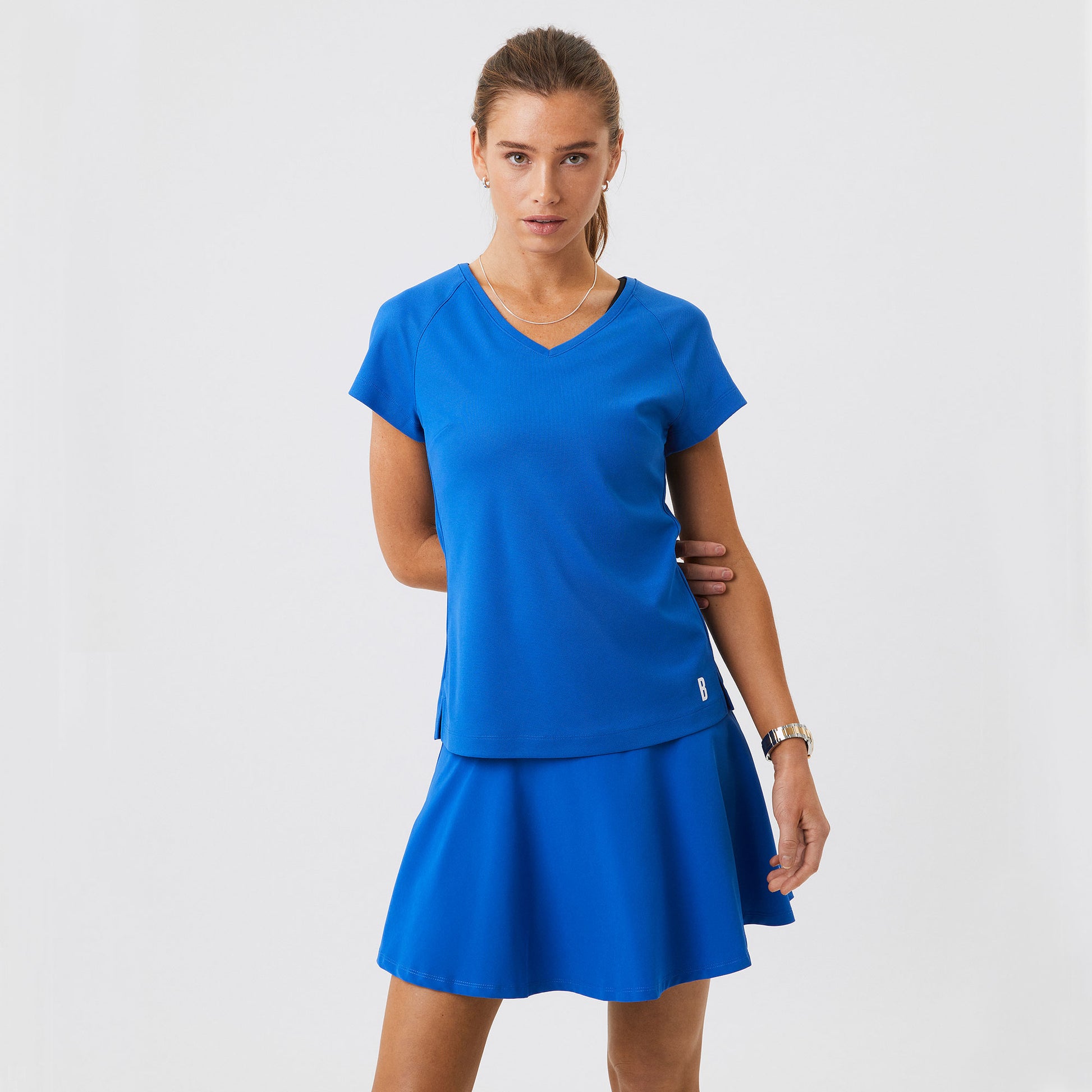 Björn Borg Ace Women's Tennis Shirt Blue (1)