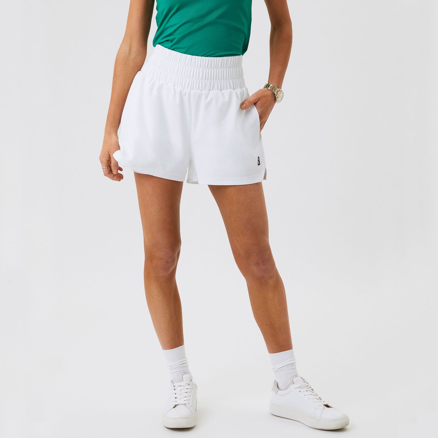 Björn Borg Ace Women's Tennis Shorts White (1)