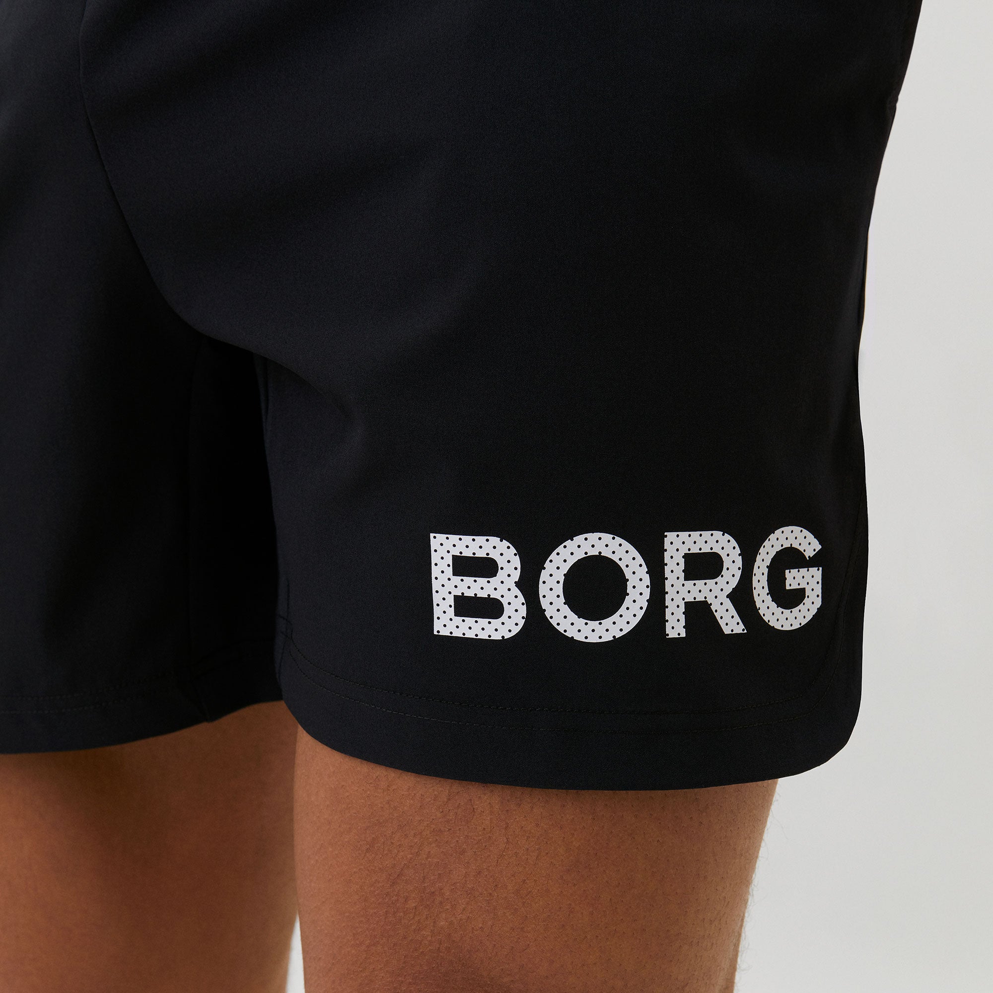 Björn Borg BORG Men's 7-inch Shorts Black (4)