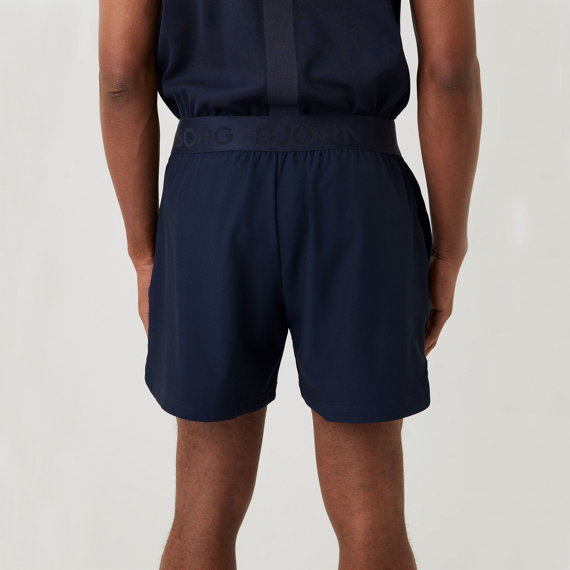 Björn Borg BORG Men's 7-inch Shorts Dark Blue (2)