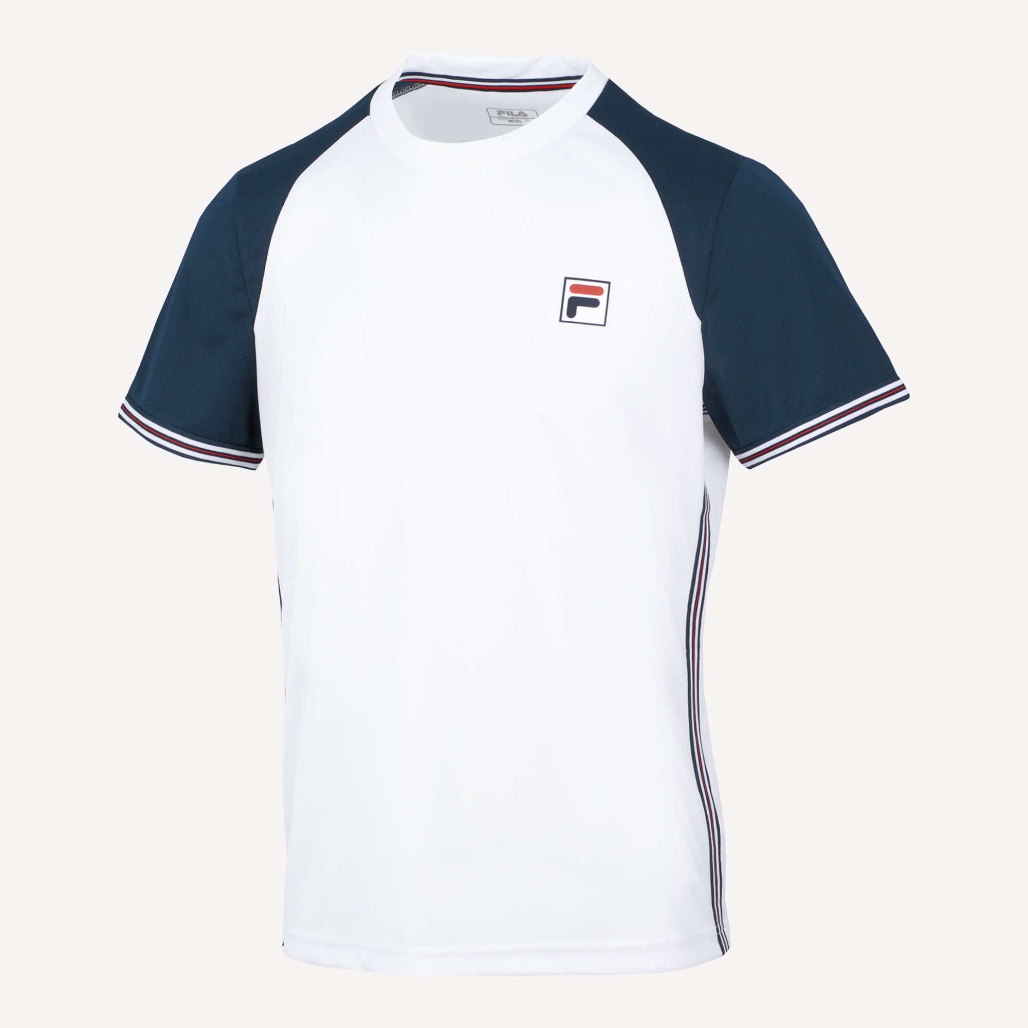 Fila Alfie Men's Tennis Shirt White (1)