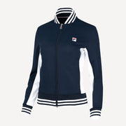 Fila Georgia Women's Tennis Jacket Blue (1)