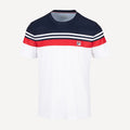 Fila Malte Men's Tennis Shirt White (1)