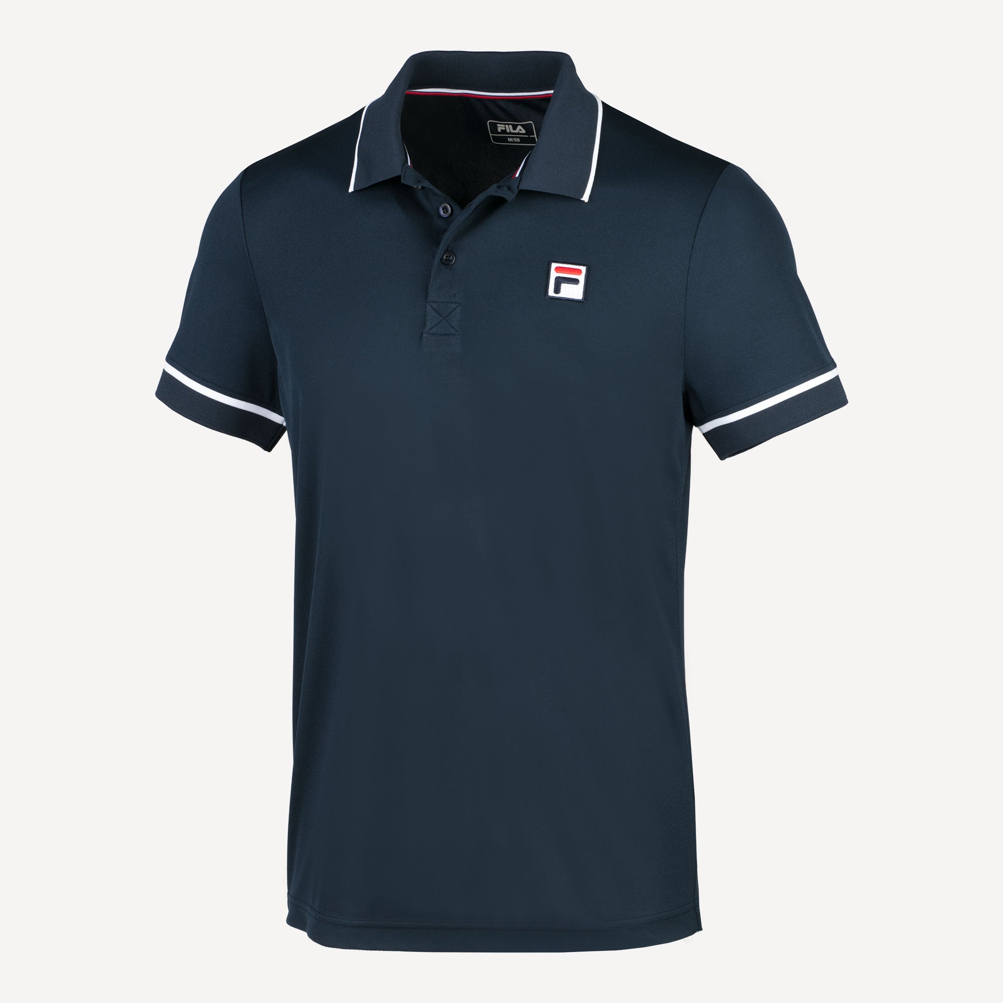 Fila New Court Men's Tennis Polo Blue (1)