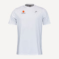 HEAD Club 22 Tech Boys' Tennis Shirt White (1)