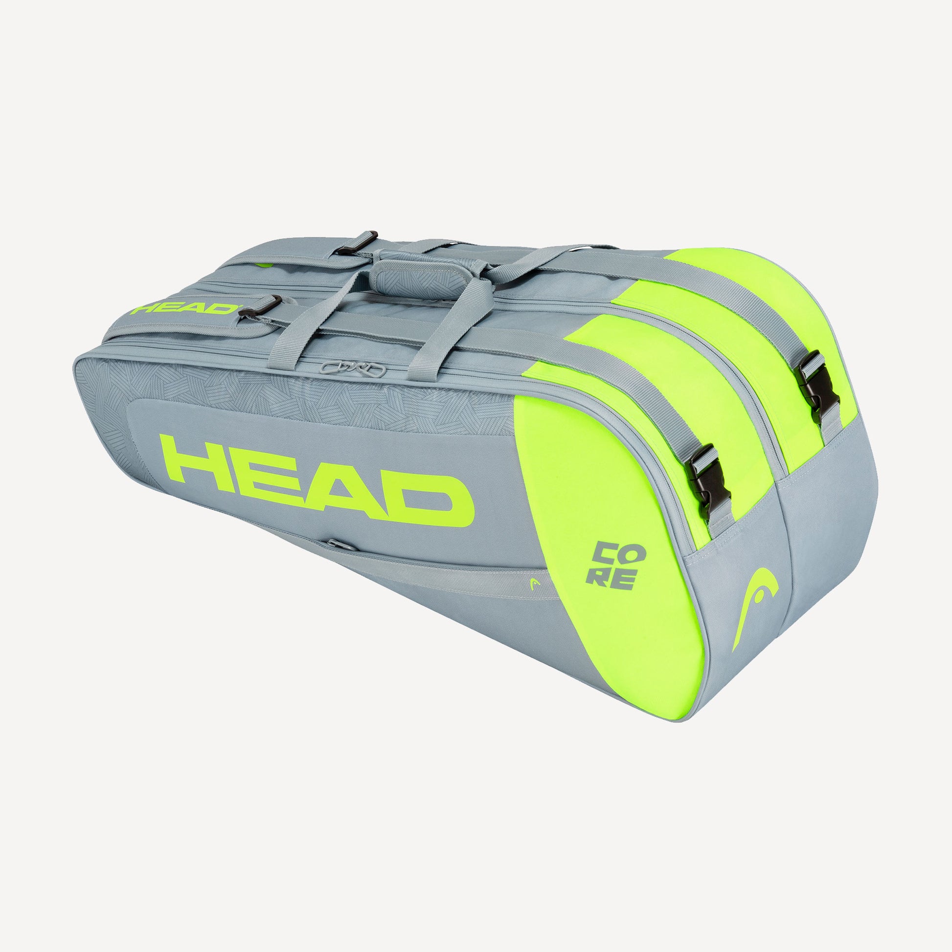 HEAD Core 6R Combi Tennis Bag Grey (1)