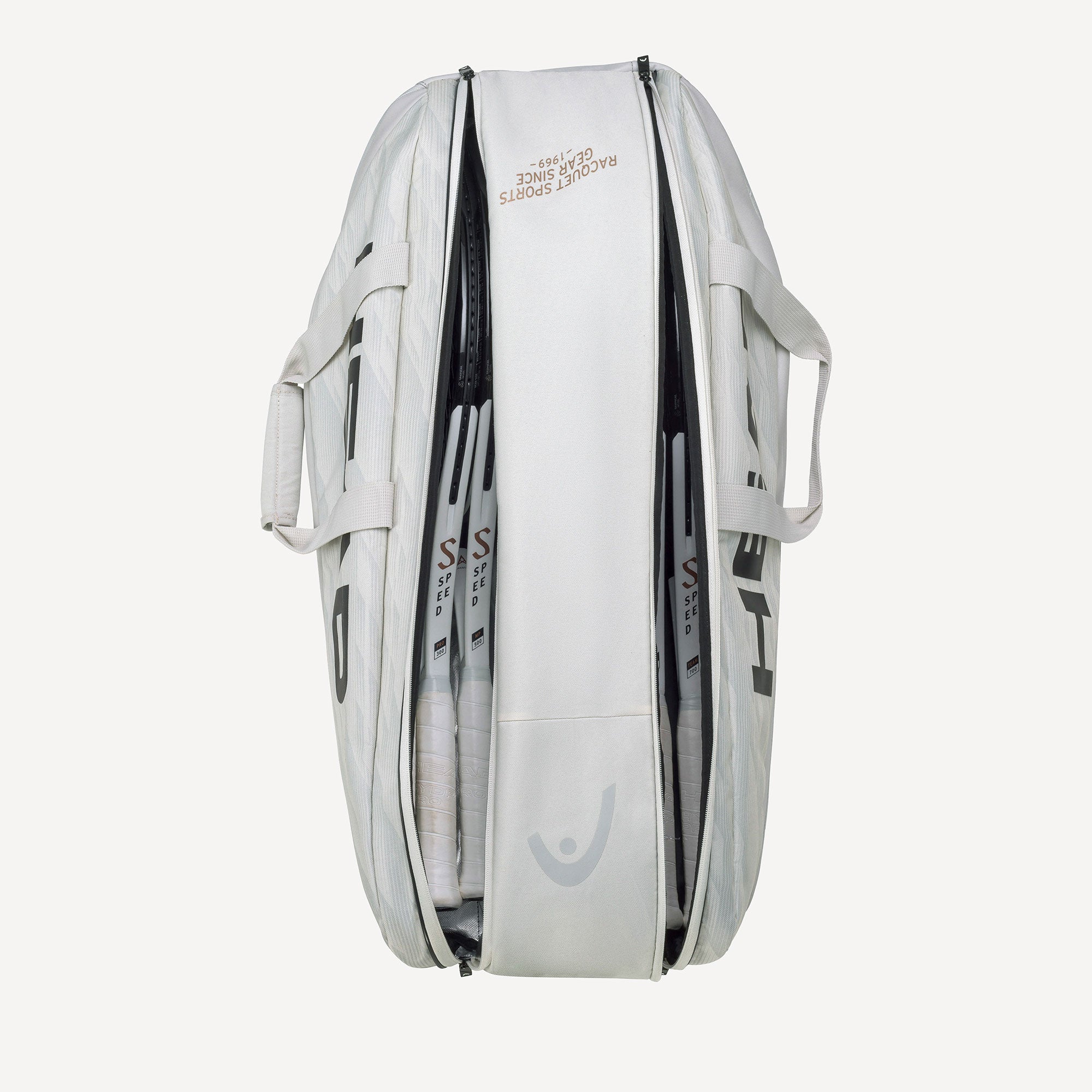 HEAD Djokovic Pro Tennis Racket Bag L White (2)