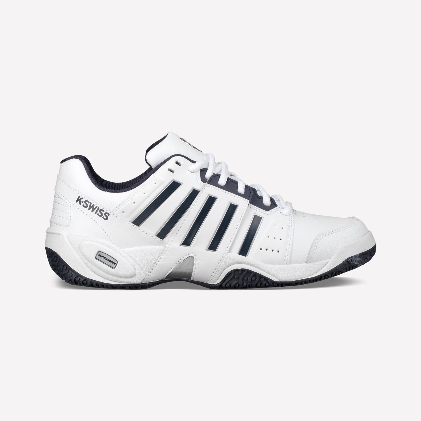 K-Swiss Accomplish III Men's Omni Court Tennis Shoes White (1)