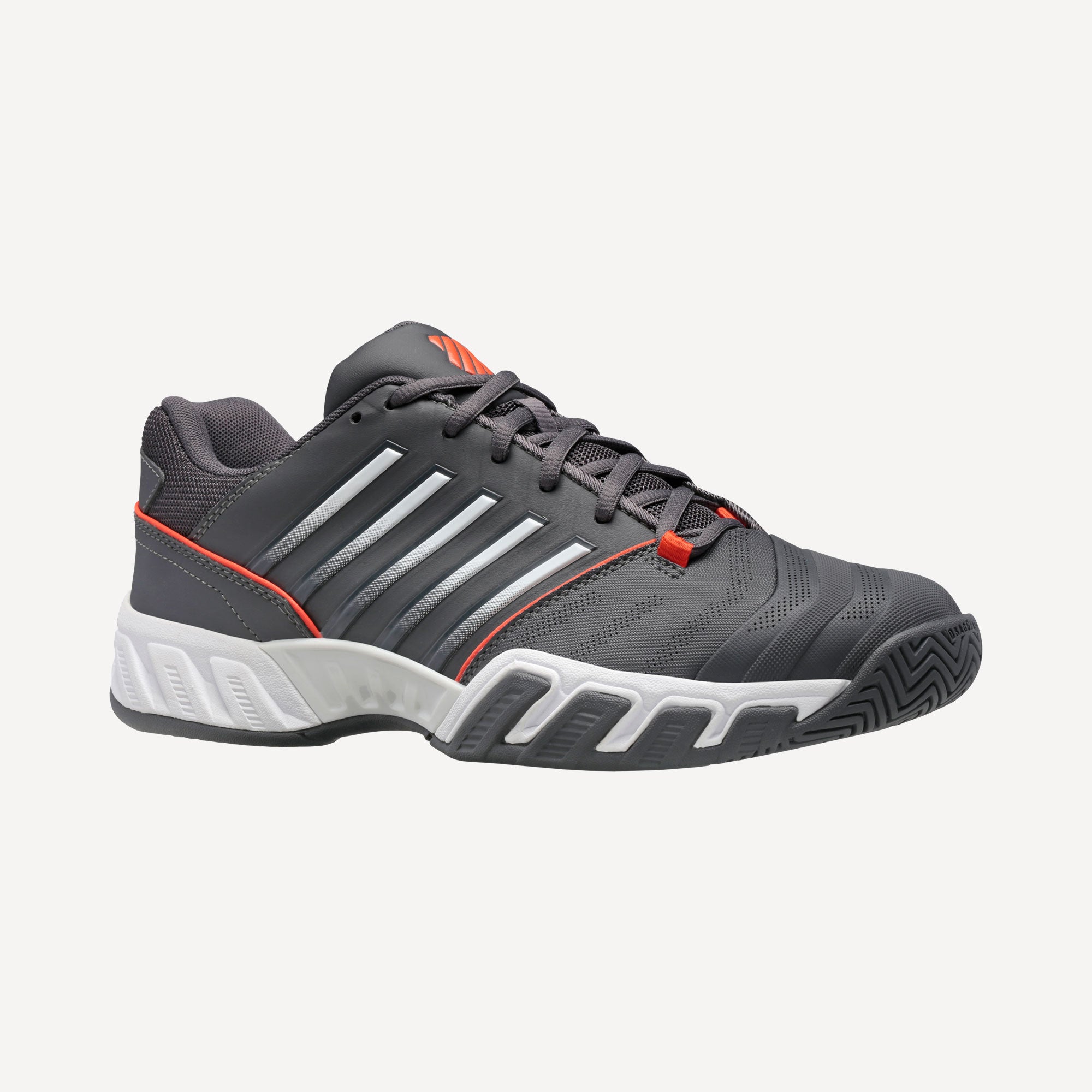 K-Swiss Bighshot Light 4 Men's Tennis Shoes Grey (4)