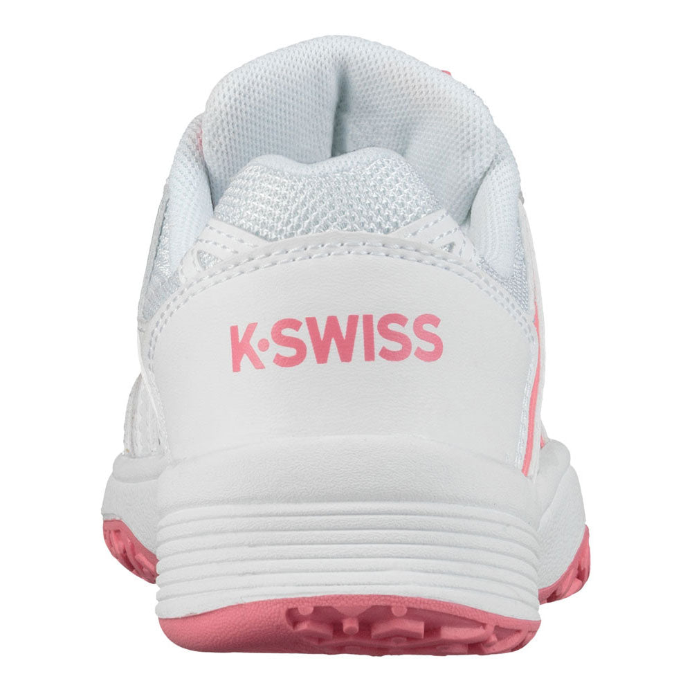K-Swiss Court Smash Kids' Omni Court Tennis Shoes White (5)