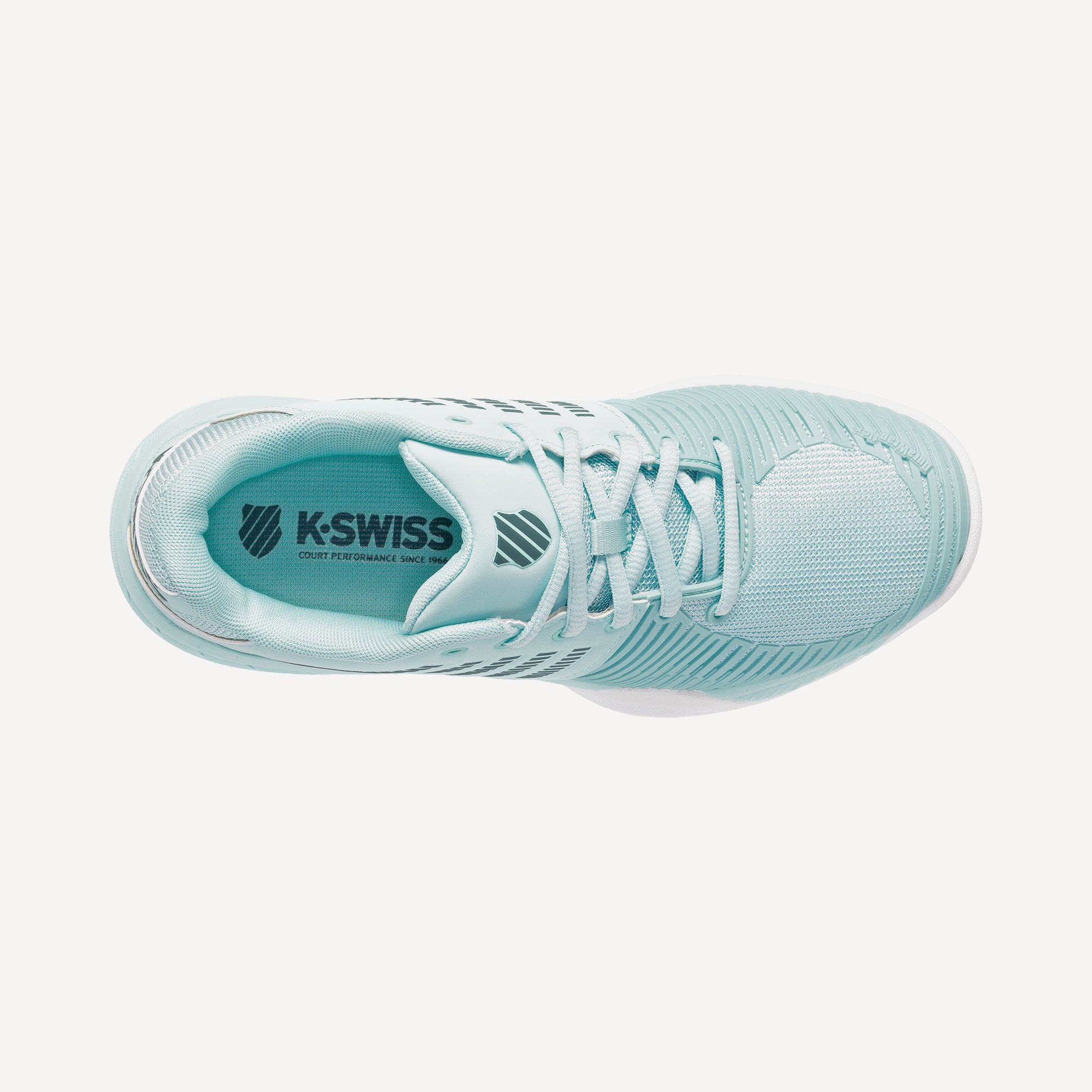 K-Swiss Express Light 2 Women's Carpet Tennis Shoes Blue (5)