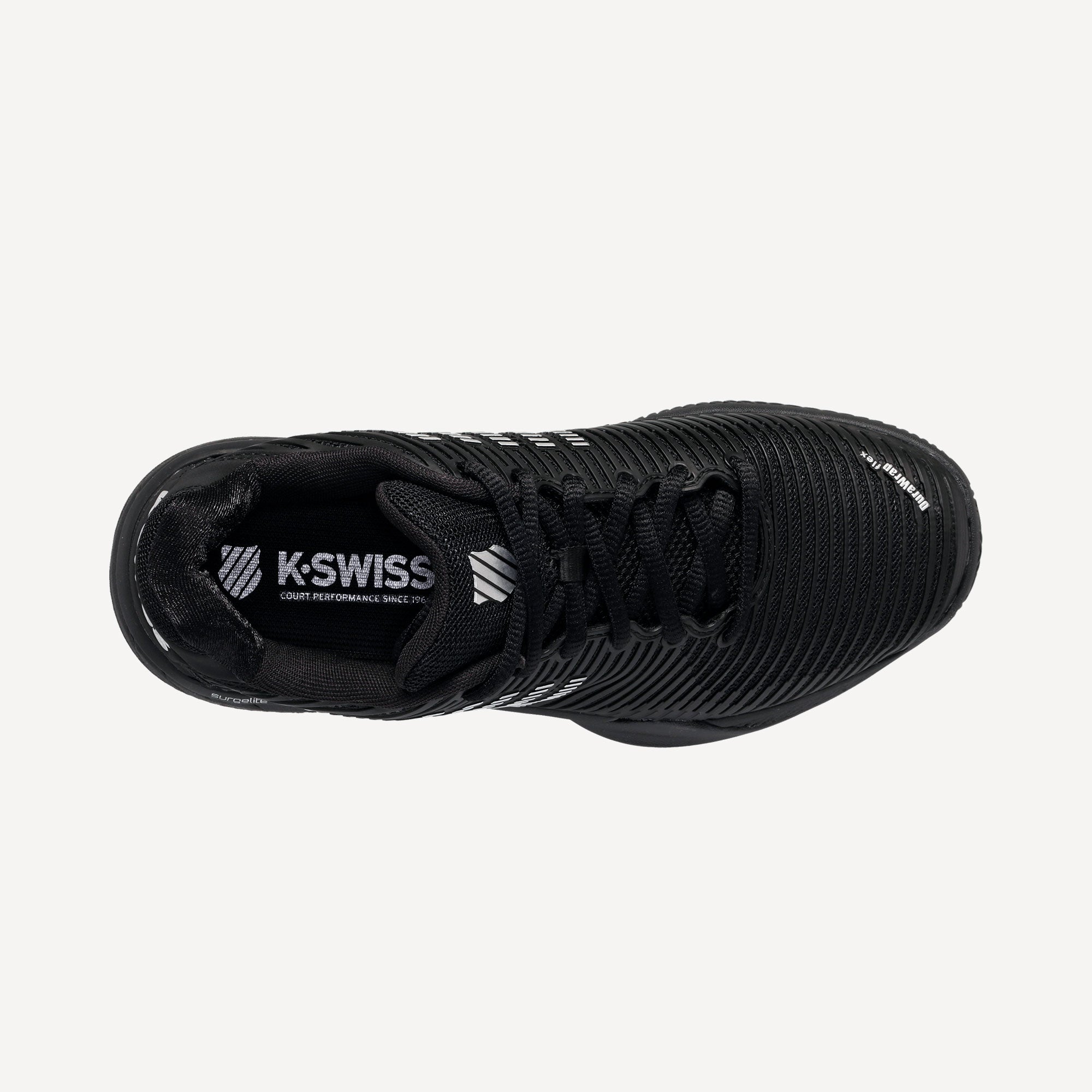 K-Swiss Hypercourt Express 2 Women's Clay Court Tennis Shoes Black (5)