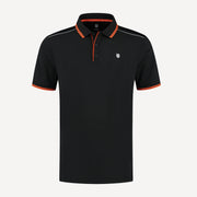 K-Swiss Hypercourt Men's Tennis Polo Black (1)