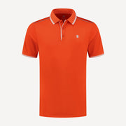 K-Swiss Hypercourt Men's Tennis Polo Orange (1)