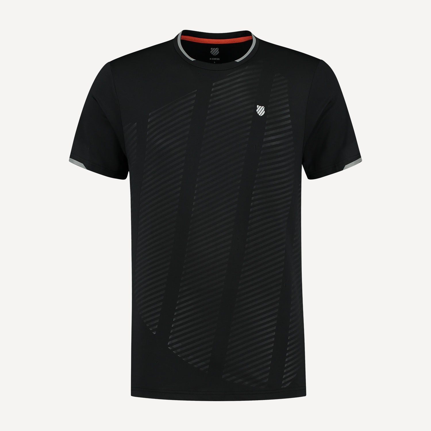 K-Swiss Hypercourt Shield Men's Tennis Shirt Black (1)