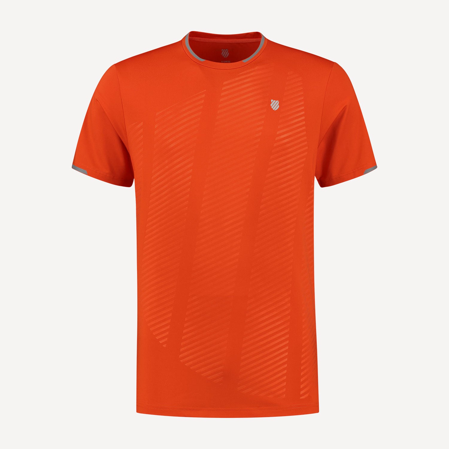 K-Swiss Hypercourt Shield Men's Tennis Shirt Orange (1)