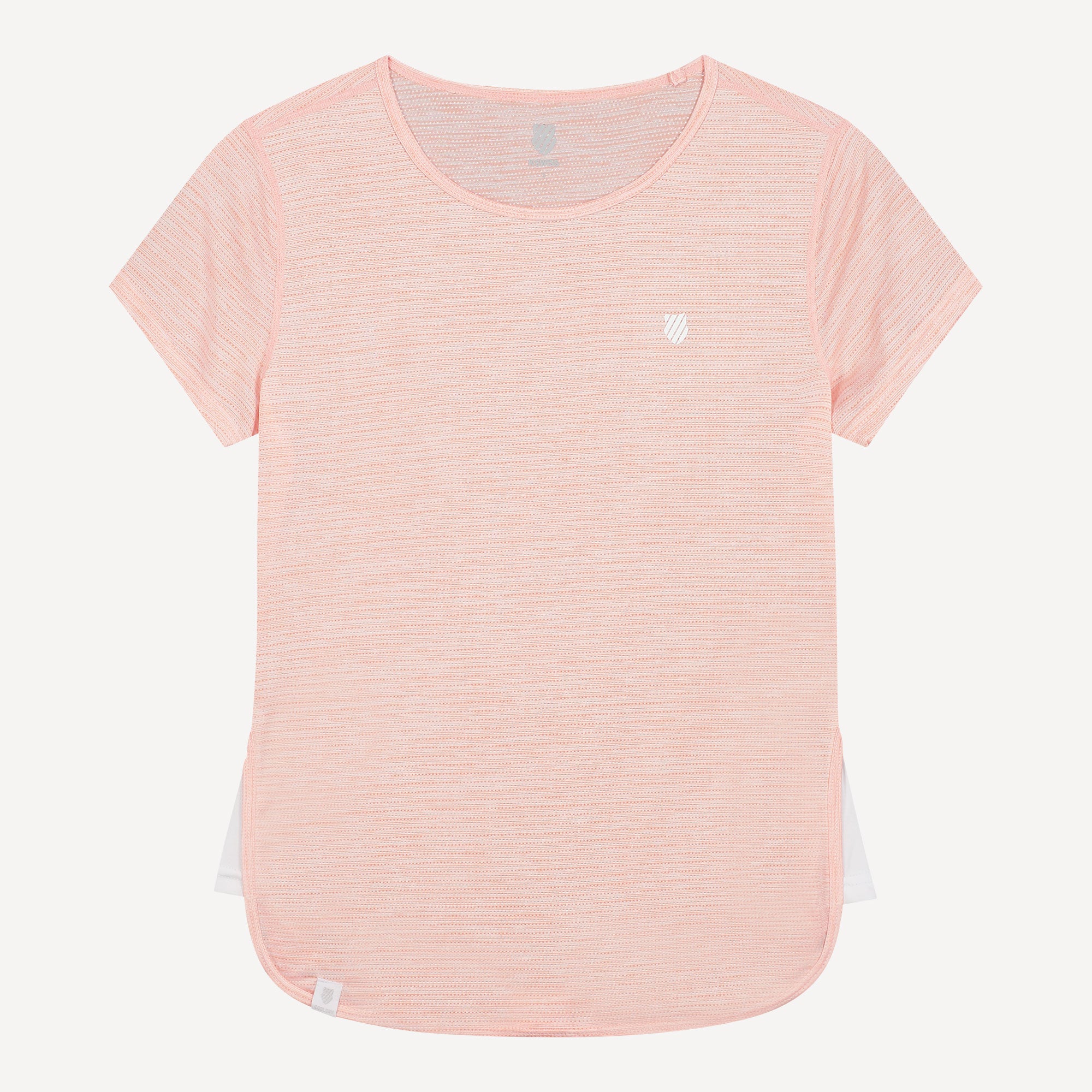 K-Swiss Hypercourt Women's Capsleeve Tennis Shirt Pink (1)