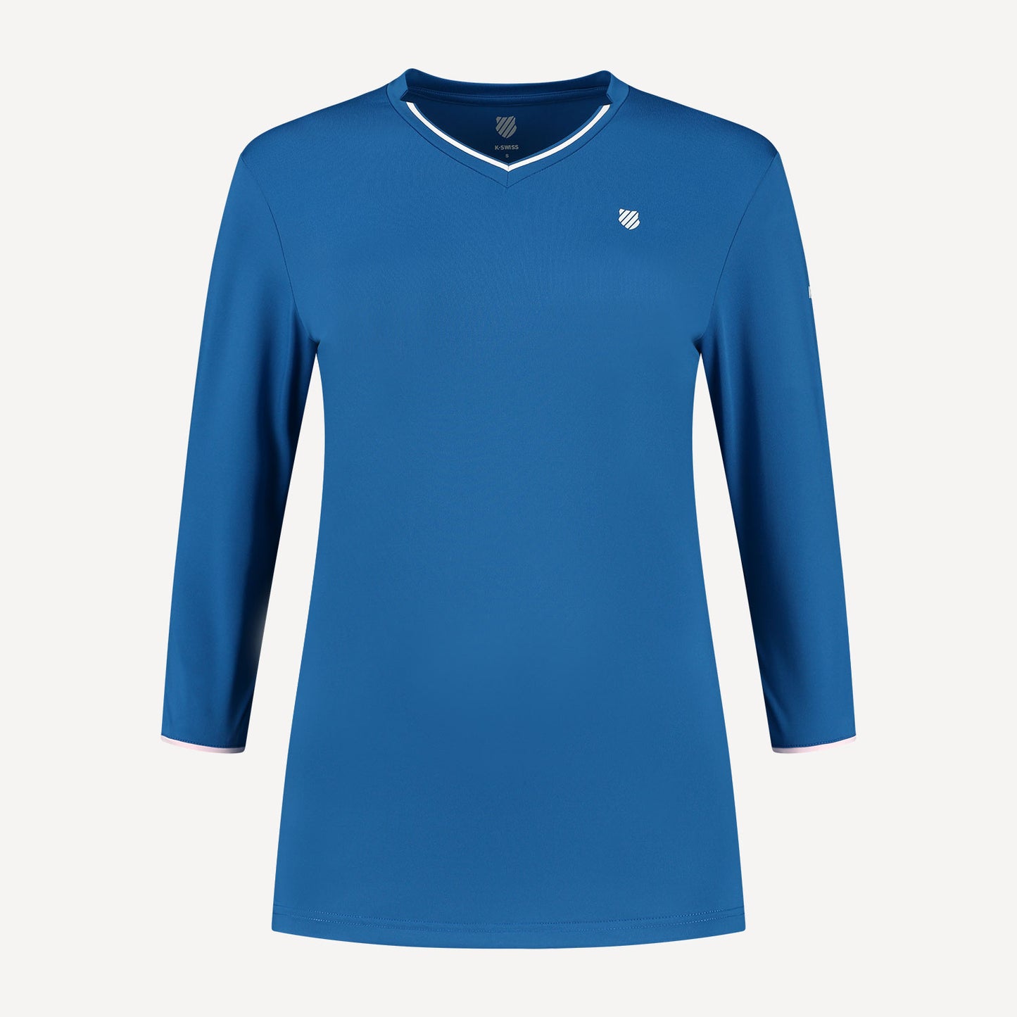 K-Swiss Hypercourt Women's Long-Sleeve Tennis Shirt Blue (1)