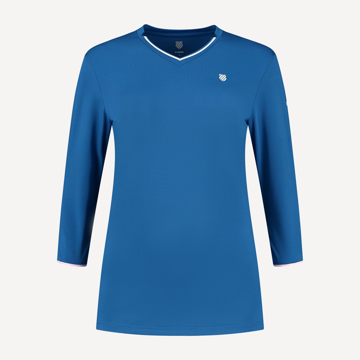 K-Swiss Hypercourt Women's Long-Sleeve Tennis Shirt Blue (1)