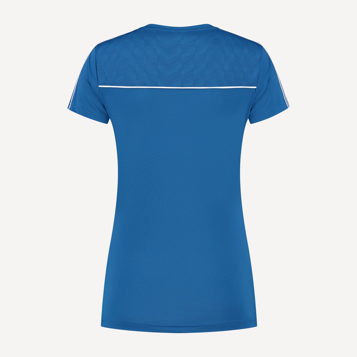 K-Swiss Hypercourt Women's Mesh Round Neck Tennis Shirt Blue (2)