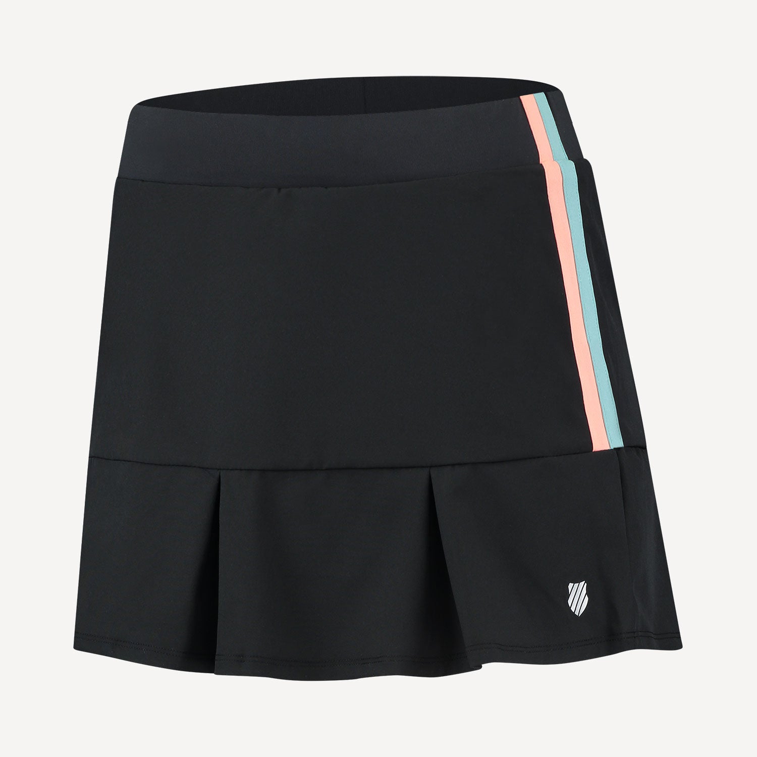 K-Swiss Hypercourt Women's Pleated Tennis Skirt Black (1)