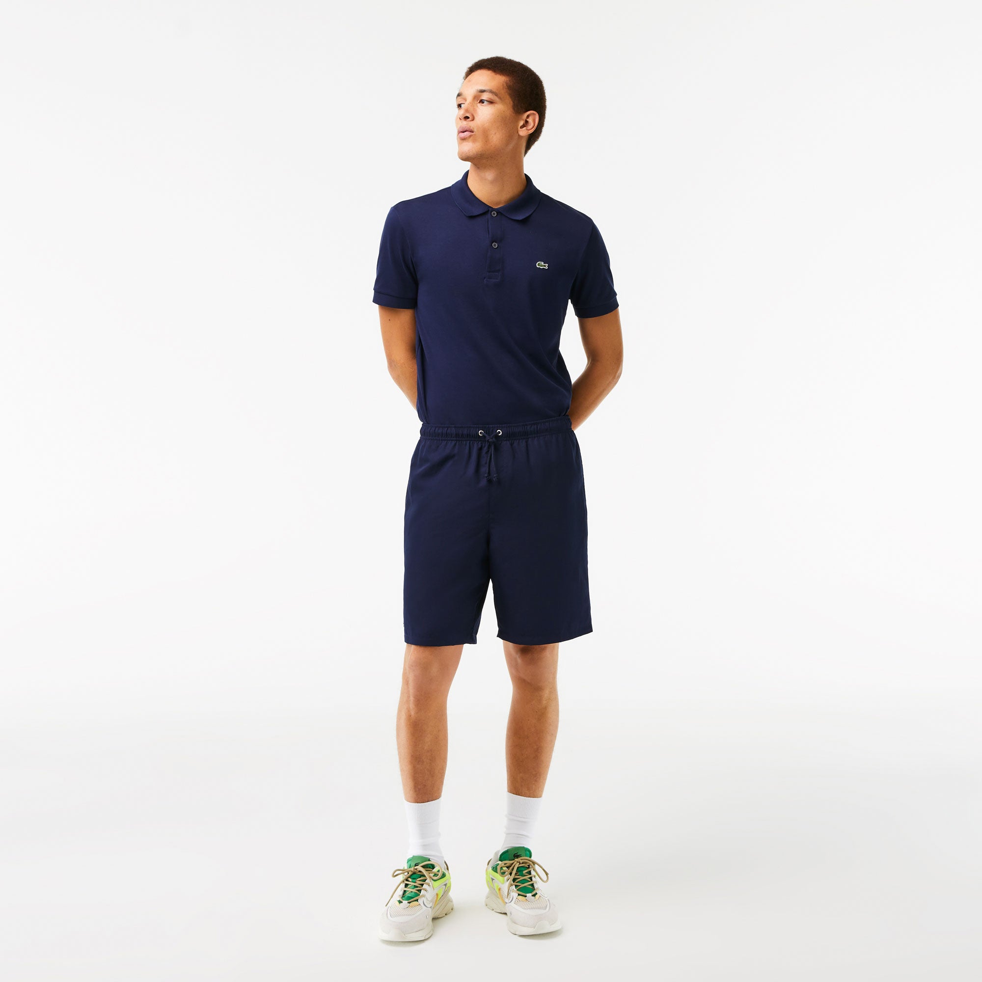 Lacoste Core Men's Tennis Shorts Dark Blue (4)