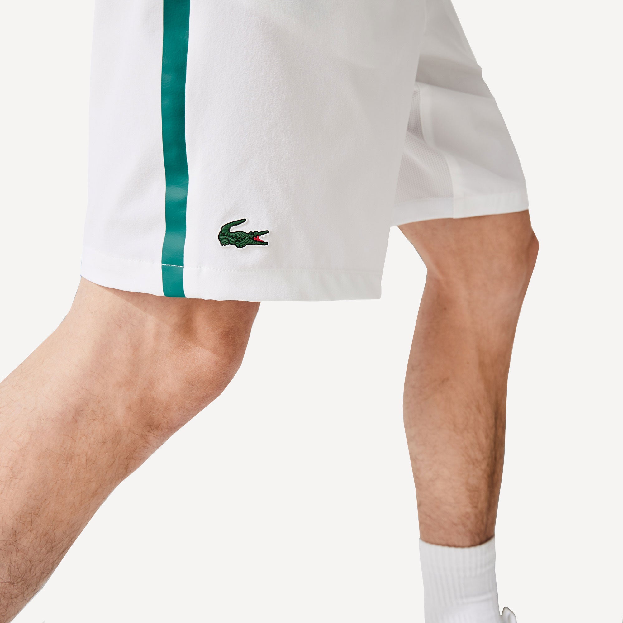 Lacoste Djokovic Men's Tennis Shorts White (3)