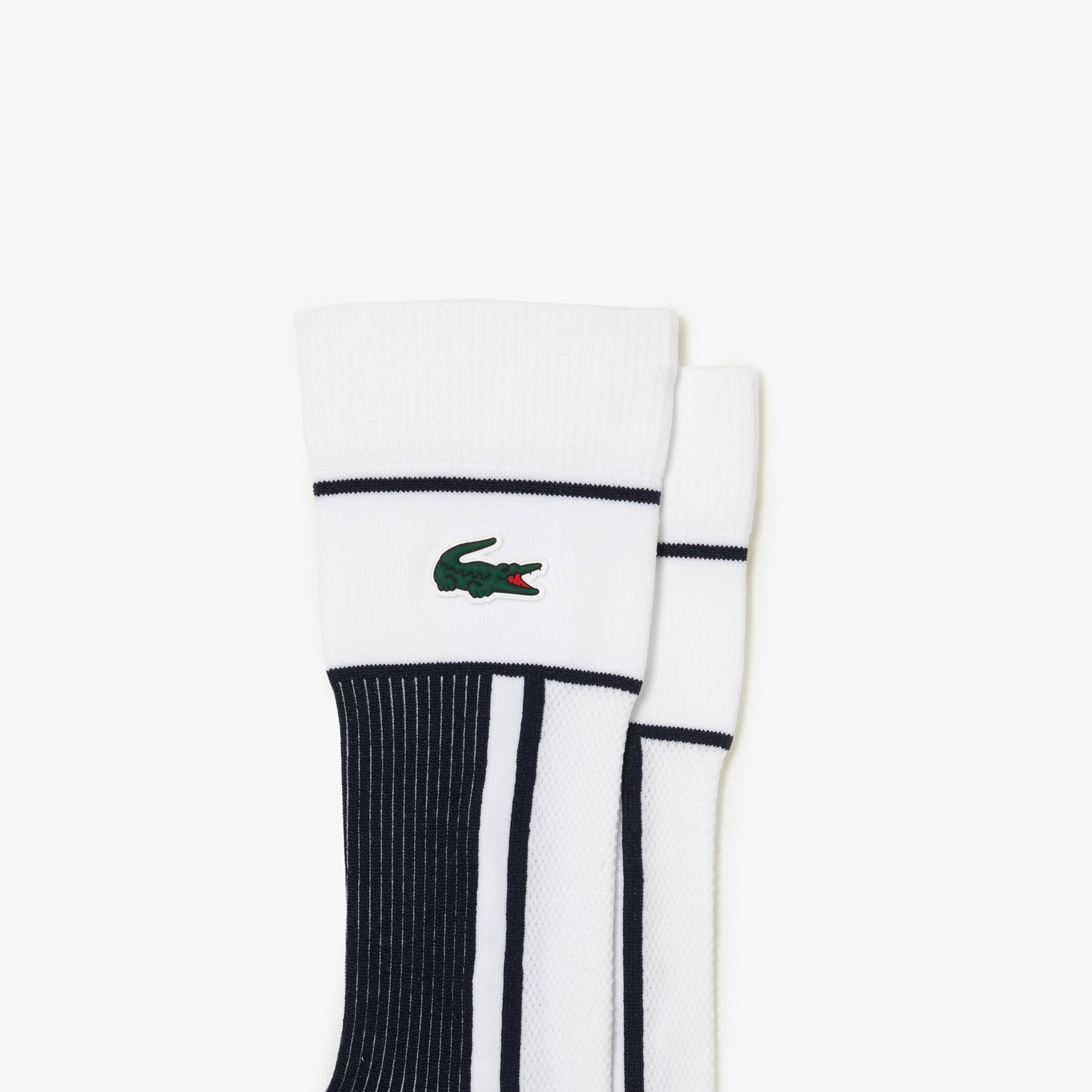 Lacoste Men's Crew Tennis Socks 1 Pair White (2)
