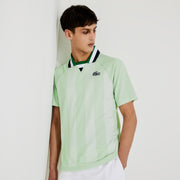 Lacoste Men's Jacquard Tennis Polo Green (1)