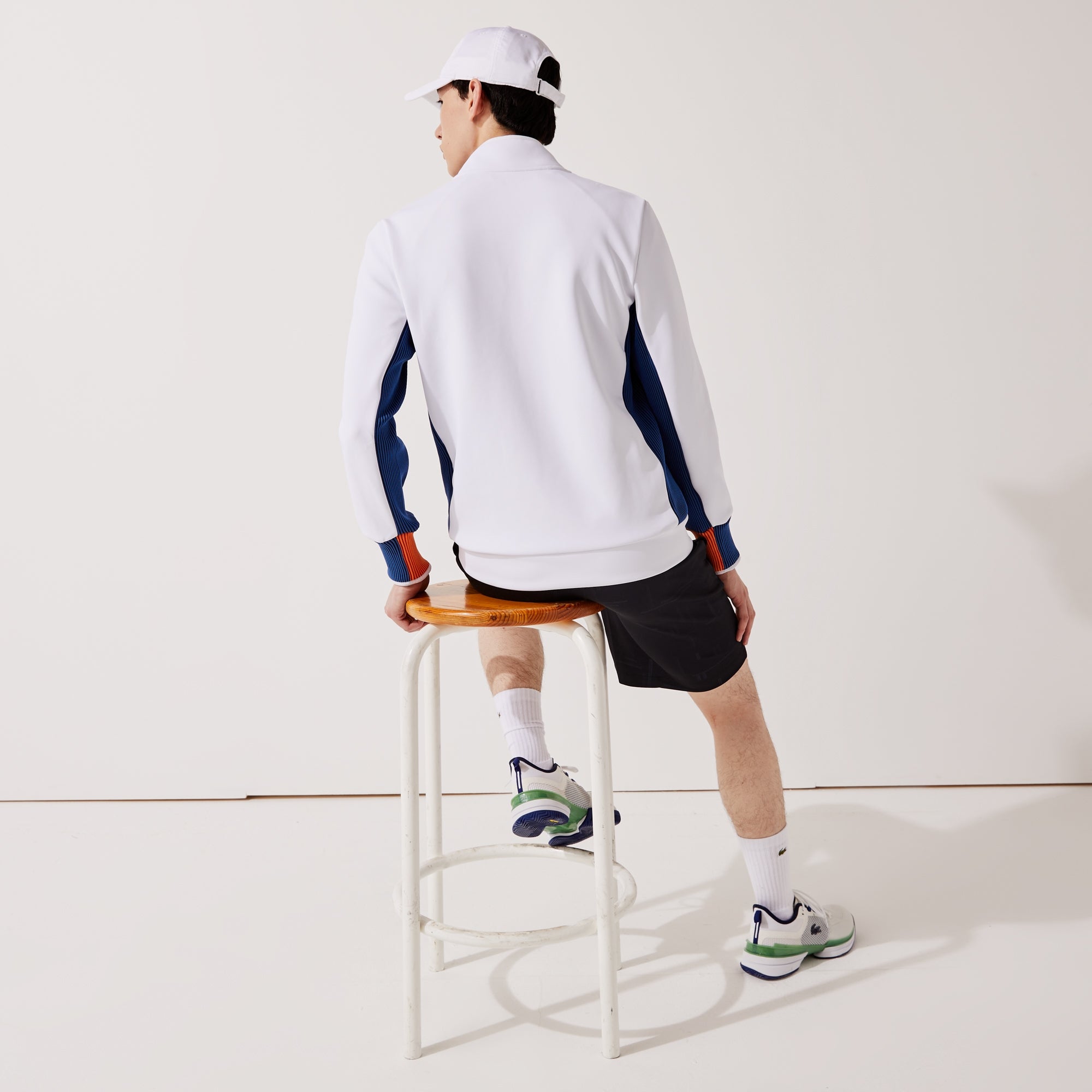 Lacoste Men's Tennis Jacket White (2)