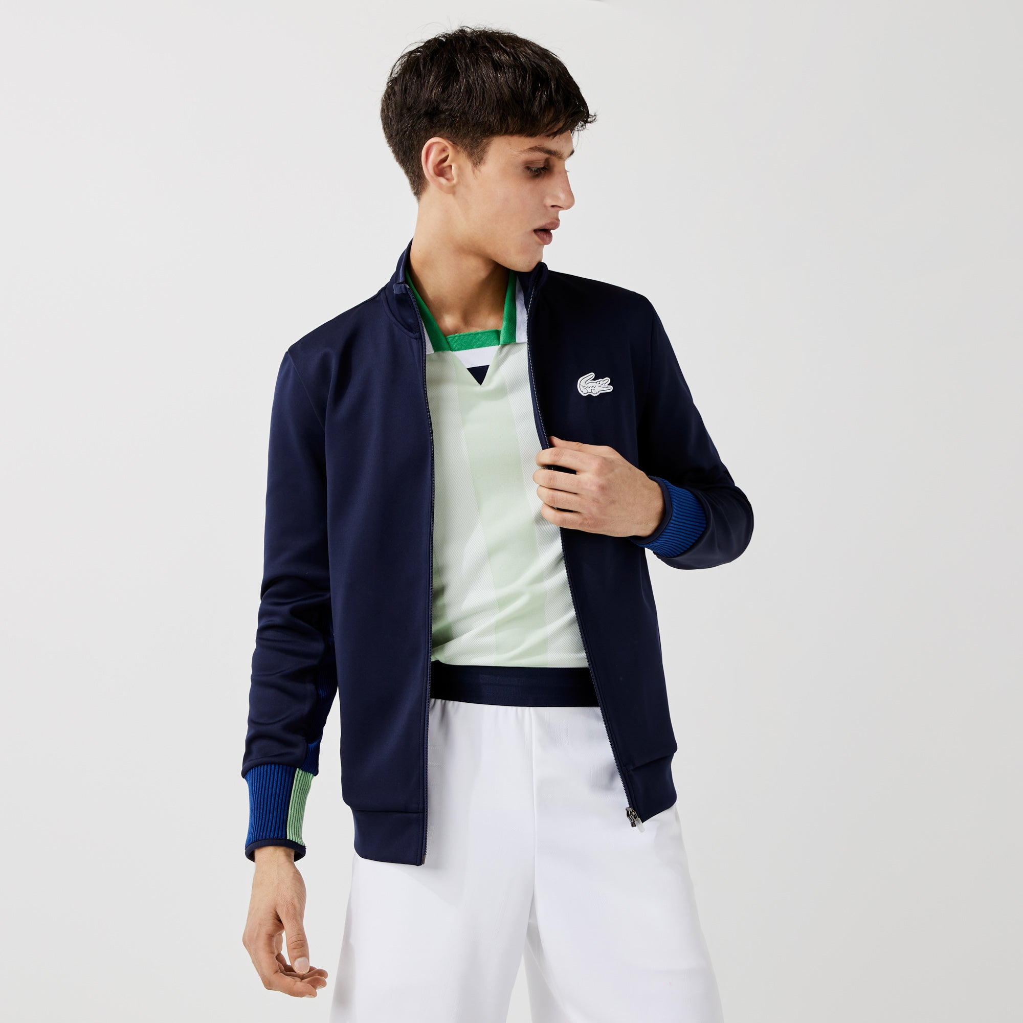 Lacoste Men's Tennis Jacket Blue (1)