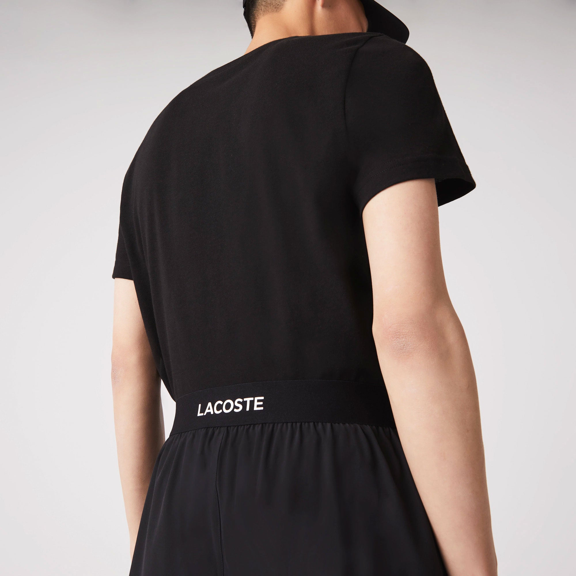 Lacoste Men's Woven Tennis Shorts Black (4)
