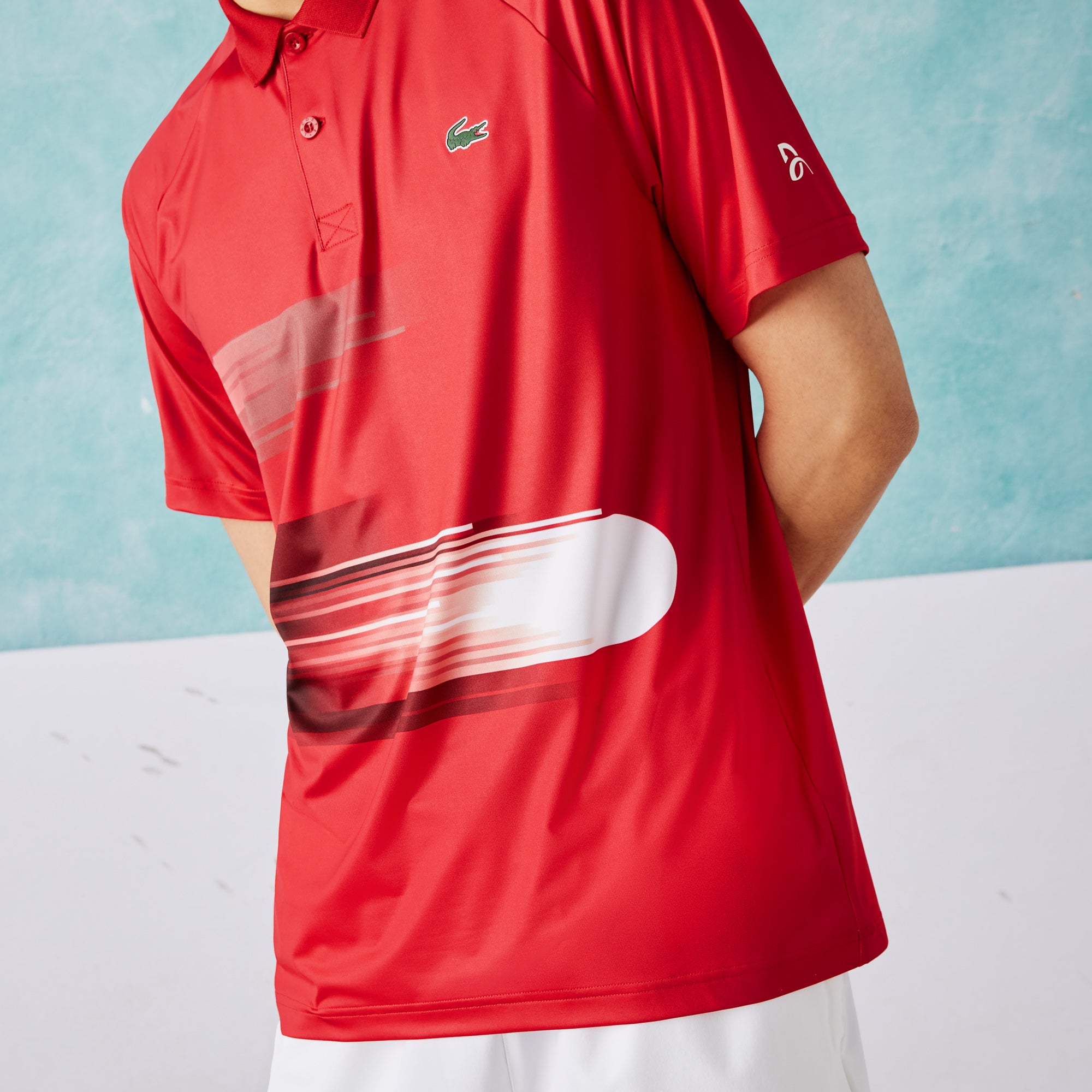 Lacoste Novak Djokovic Men's Tennis Polo Red (7)