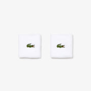 Lacoste Tennis Wristbands White (1)