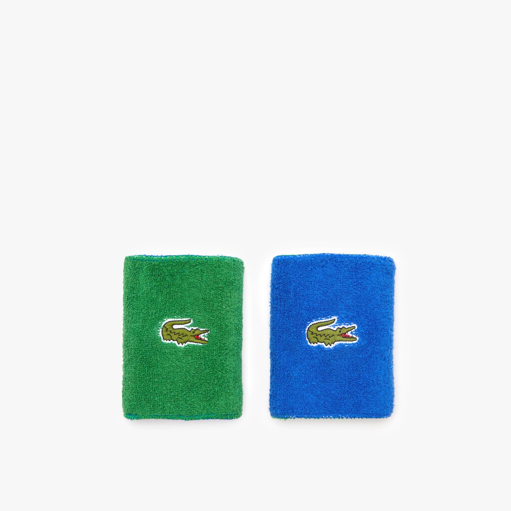 Lacoste Tennis Wristbands Blue/Green Tennis Only