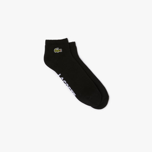 Lacoste Uni Tennis Ankle Socks Black (1)