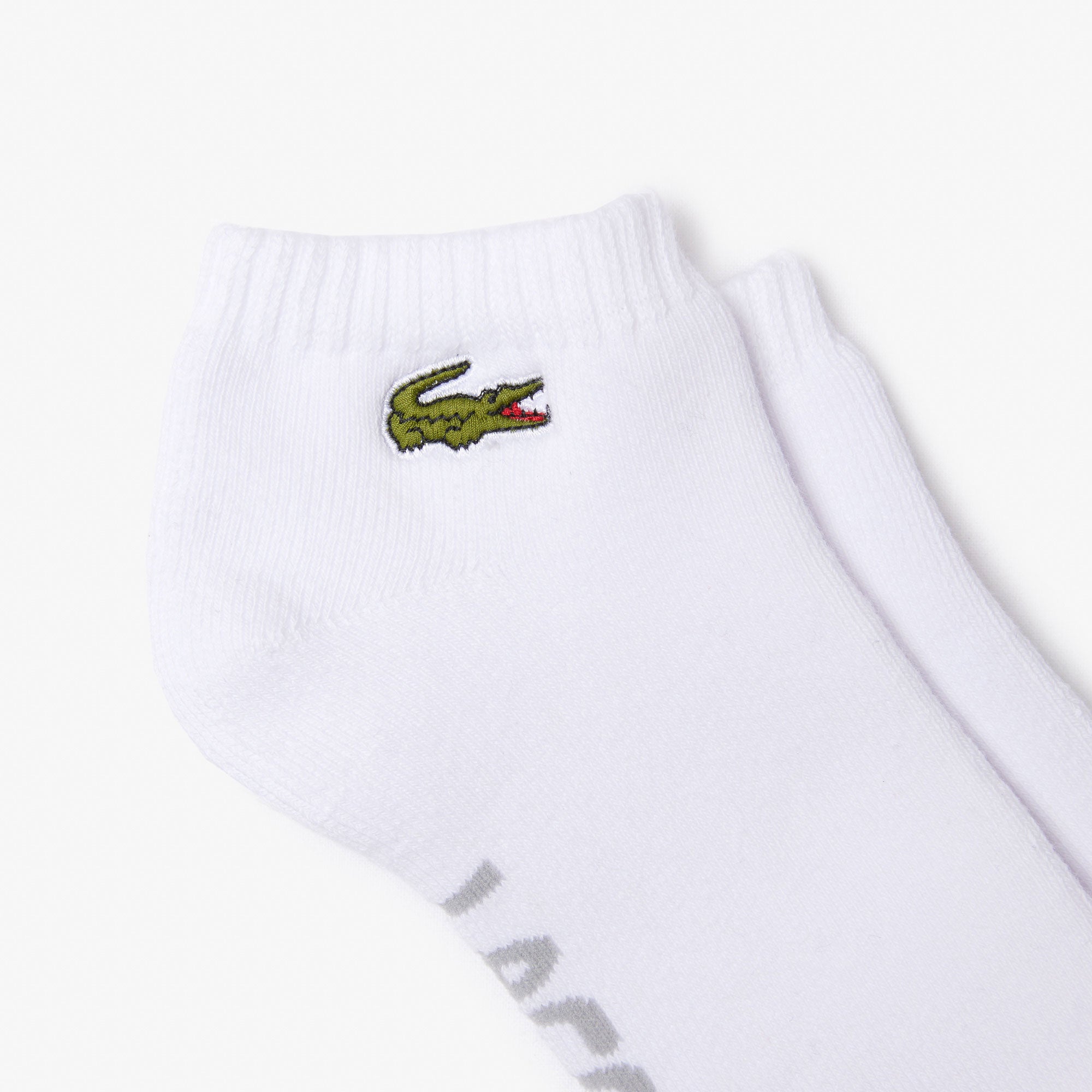 Lacoste Uni Tennis Ankle Socks White (2)