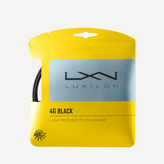 Luxilon 4G Tennis String Set 12m Black