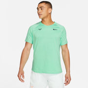 Nike AeroReact Rafa Slam Men's Tennis Shirt Green (1)