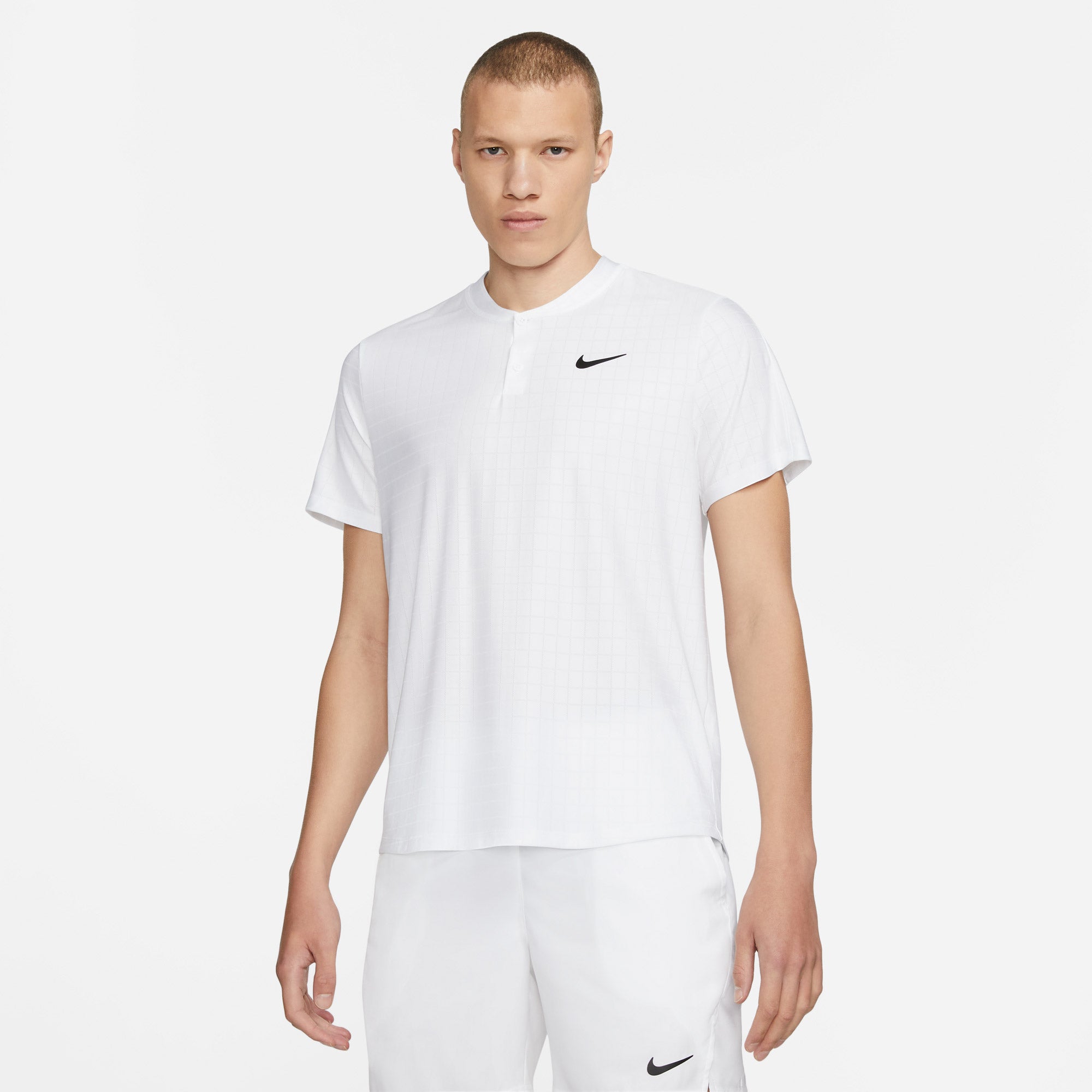 Nike Breathe Advantage Men's Tennis Polo White (1)