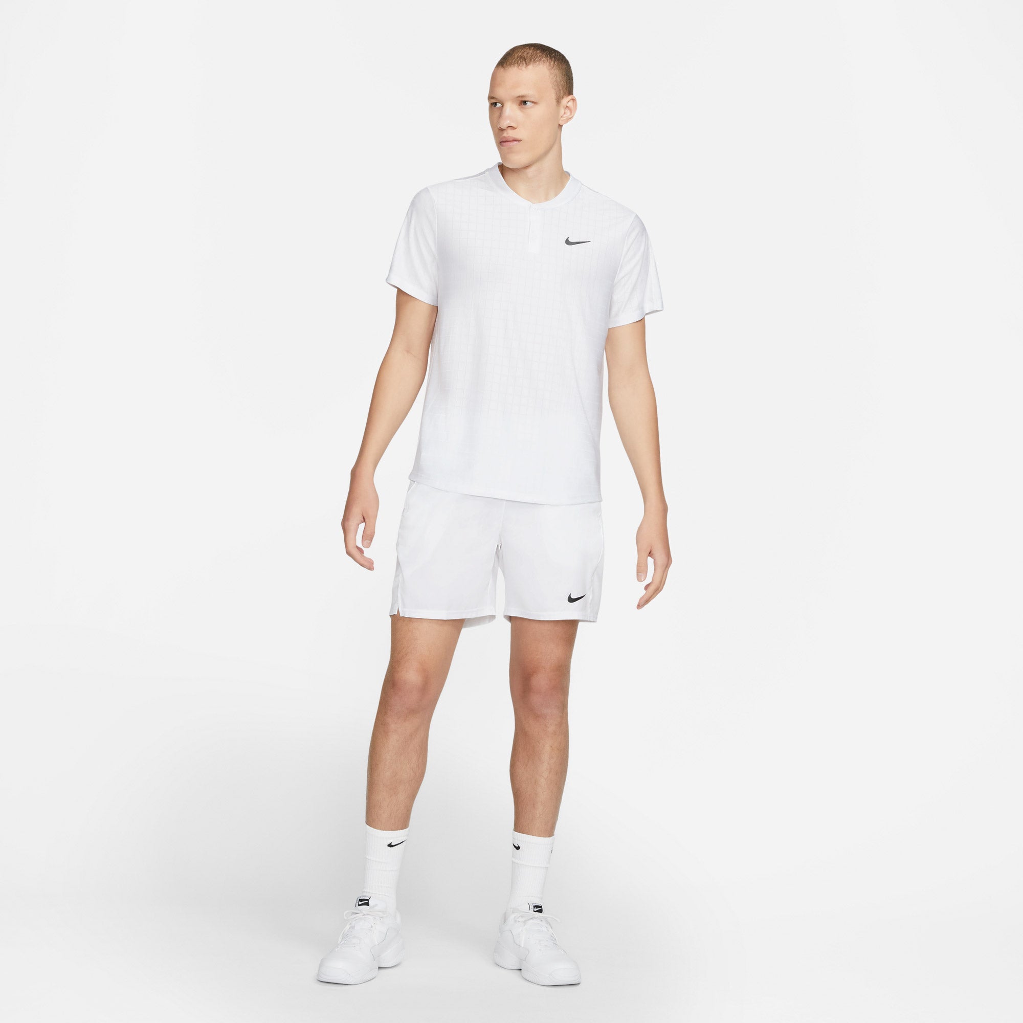 Nike Breathe Advantage Men's Tennis Polo White (3)