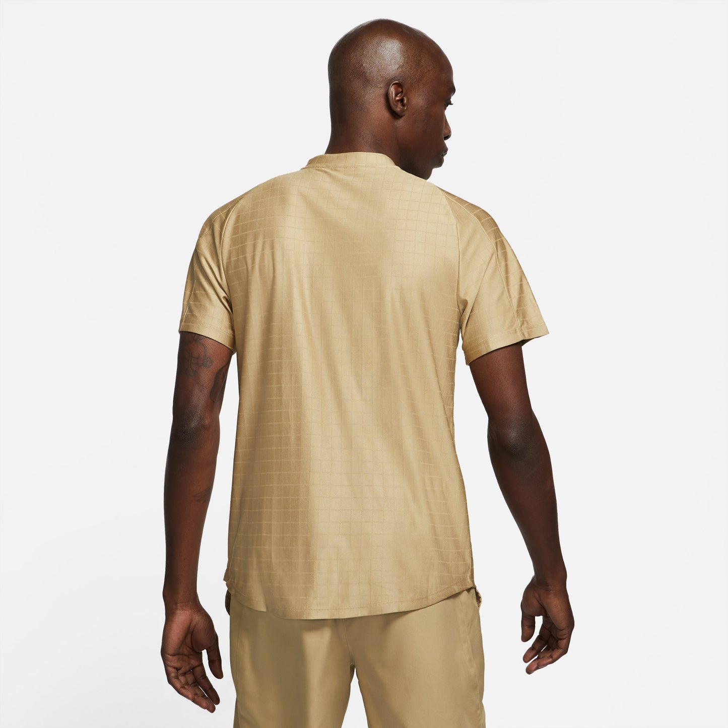 Nike Breathe Advantage Men's Tennis Polo Brown (2)