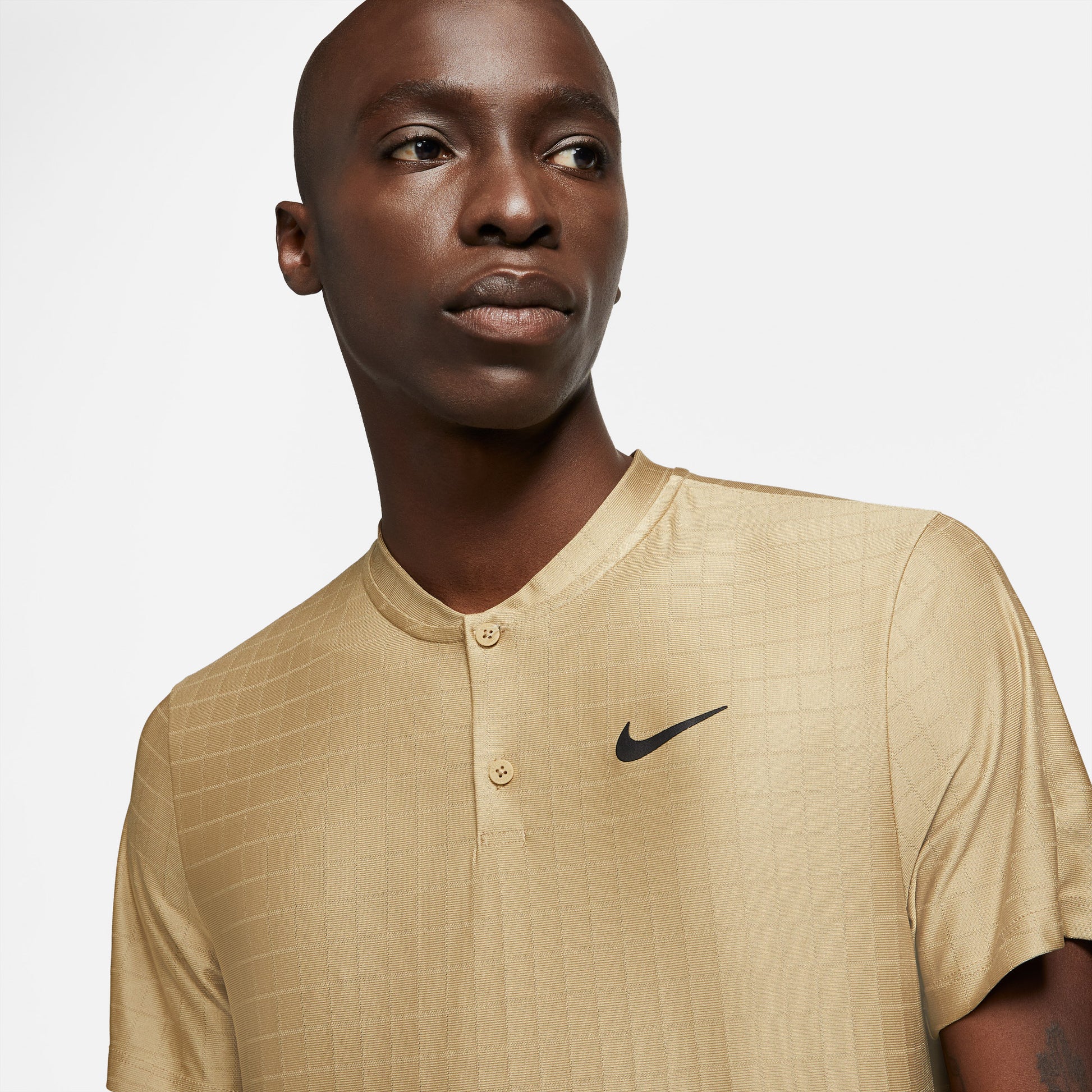 Nike Breathe Advantage Men's Tennis Polo Brown (4)