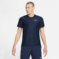 Nike Breathe Advantage Men's Tennis Polo Blue (1)