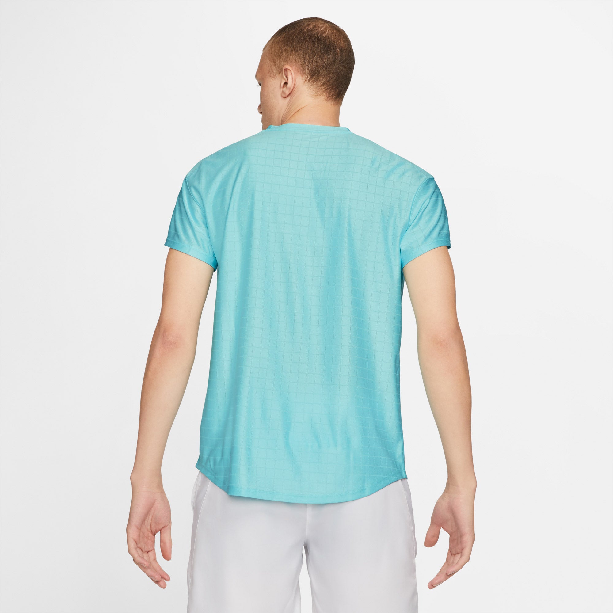 Nike Breathe Advantage Men's Tennis Shirt Blue (2)