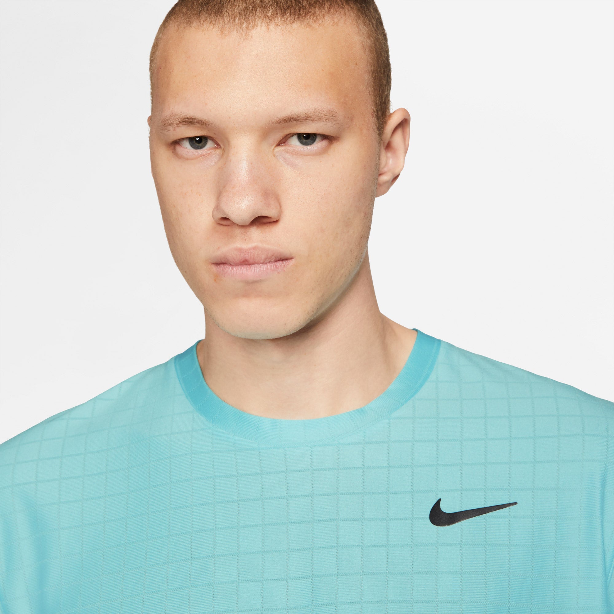 Nike Breathe Advantage Men's Tennis Shirt Blue (4)