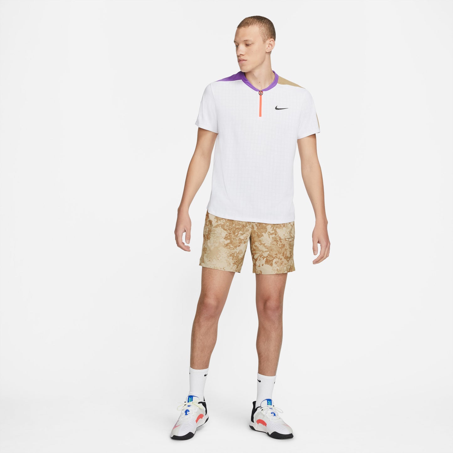 Nike Breathe Slam Men's Tennis Polo White (3)