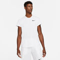 Nike Breathe Slam Men's Tennis Shirt White (1)